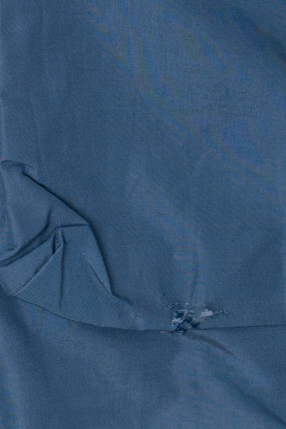 Vintage Blue Woolrich Plaid Lined Winter Coat (1990s)