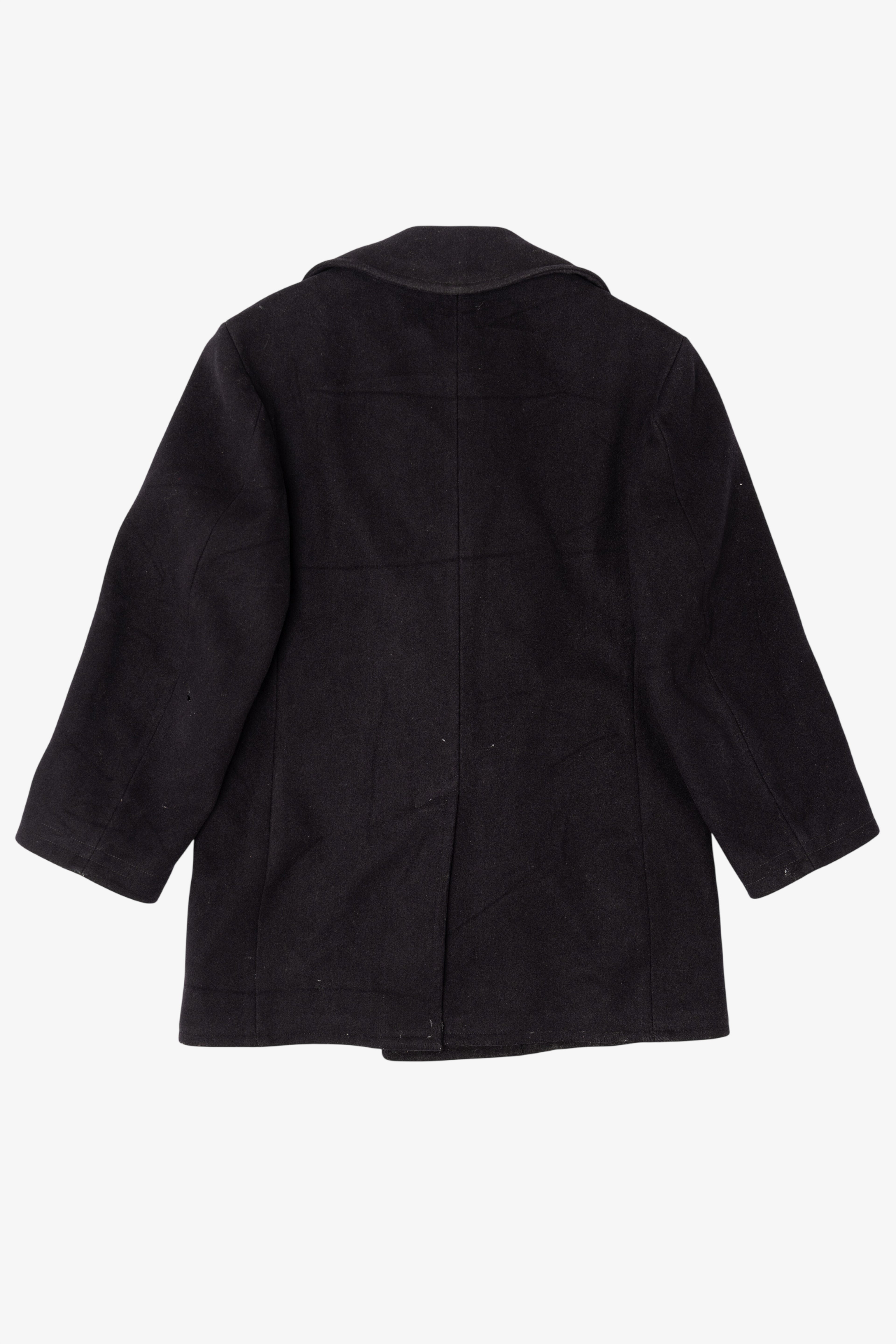 Vintage Navy Peacoat Jacket (1970s)