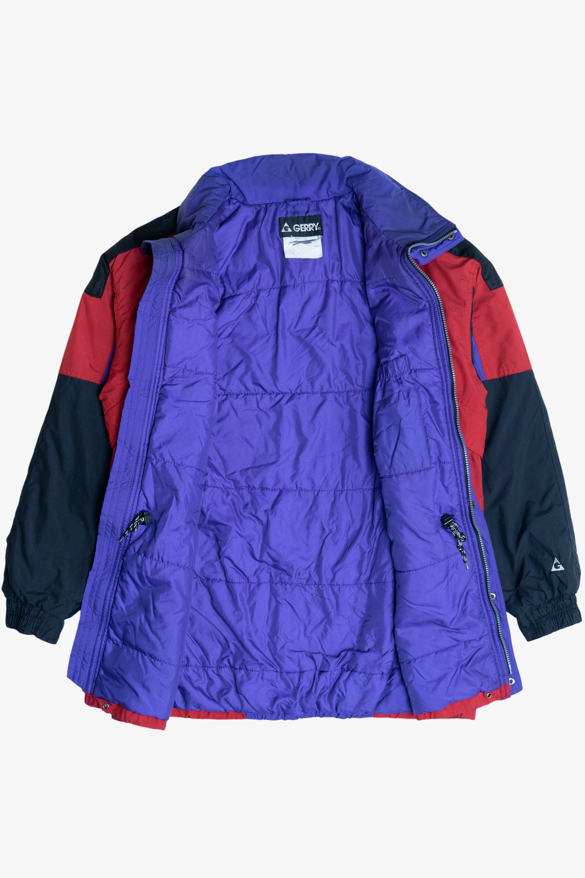 Vintage Gerry Color Block Winter Coat (1990s)
