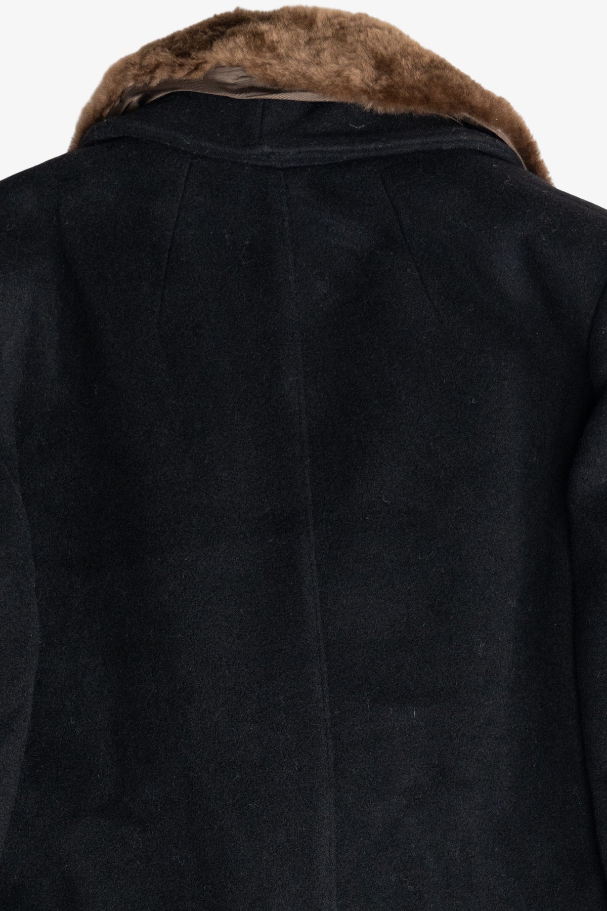 Vintage Harve Benard Double Breasted Long Wool Coat (2000s)