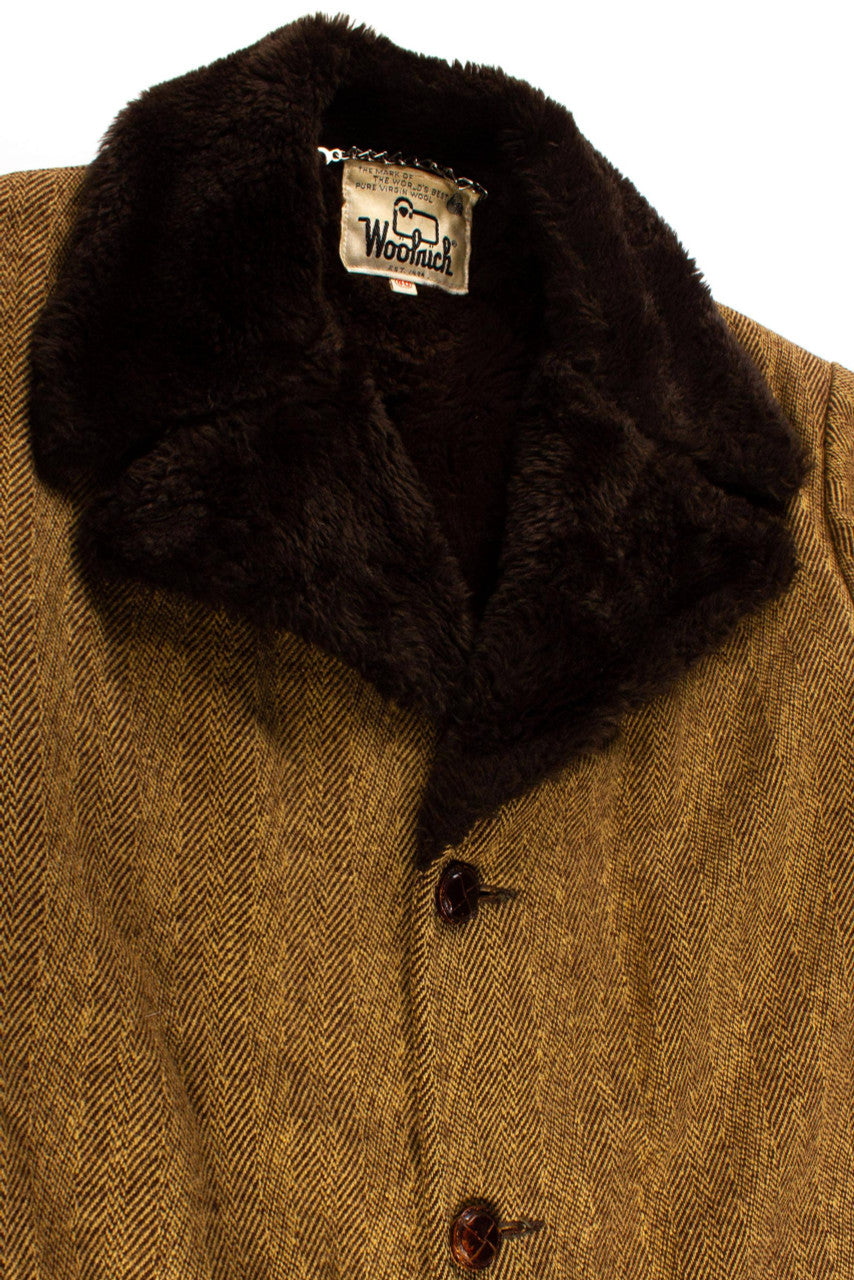 Vintage Woolrich Tweed Winter Coat