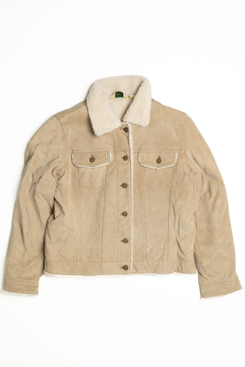 Vintage St. John's Bay Winter Leather Coat