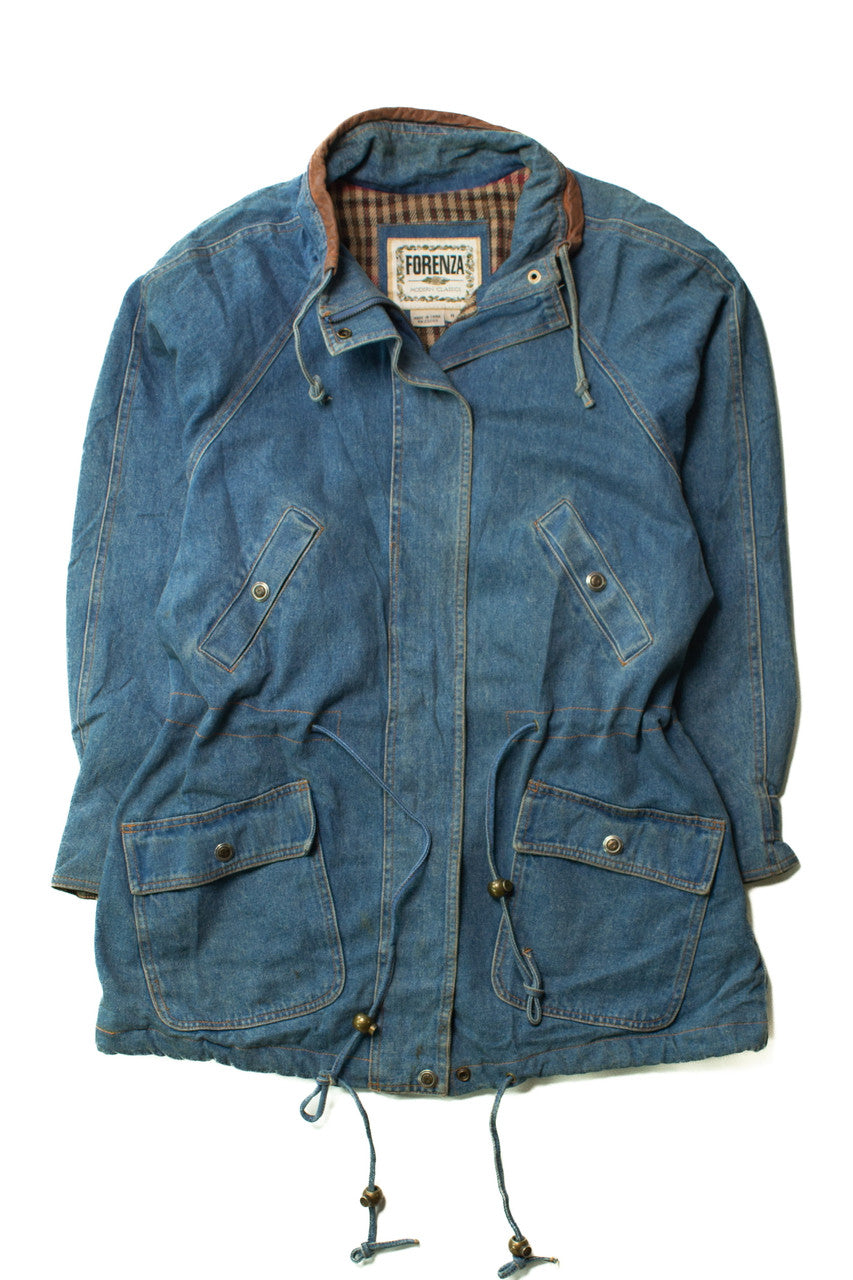 Vintage Forenza Denim Coat (1990s)