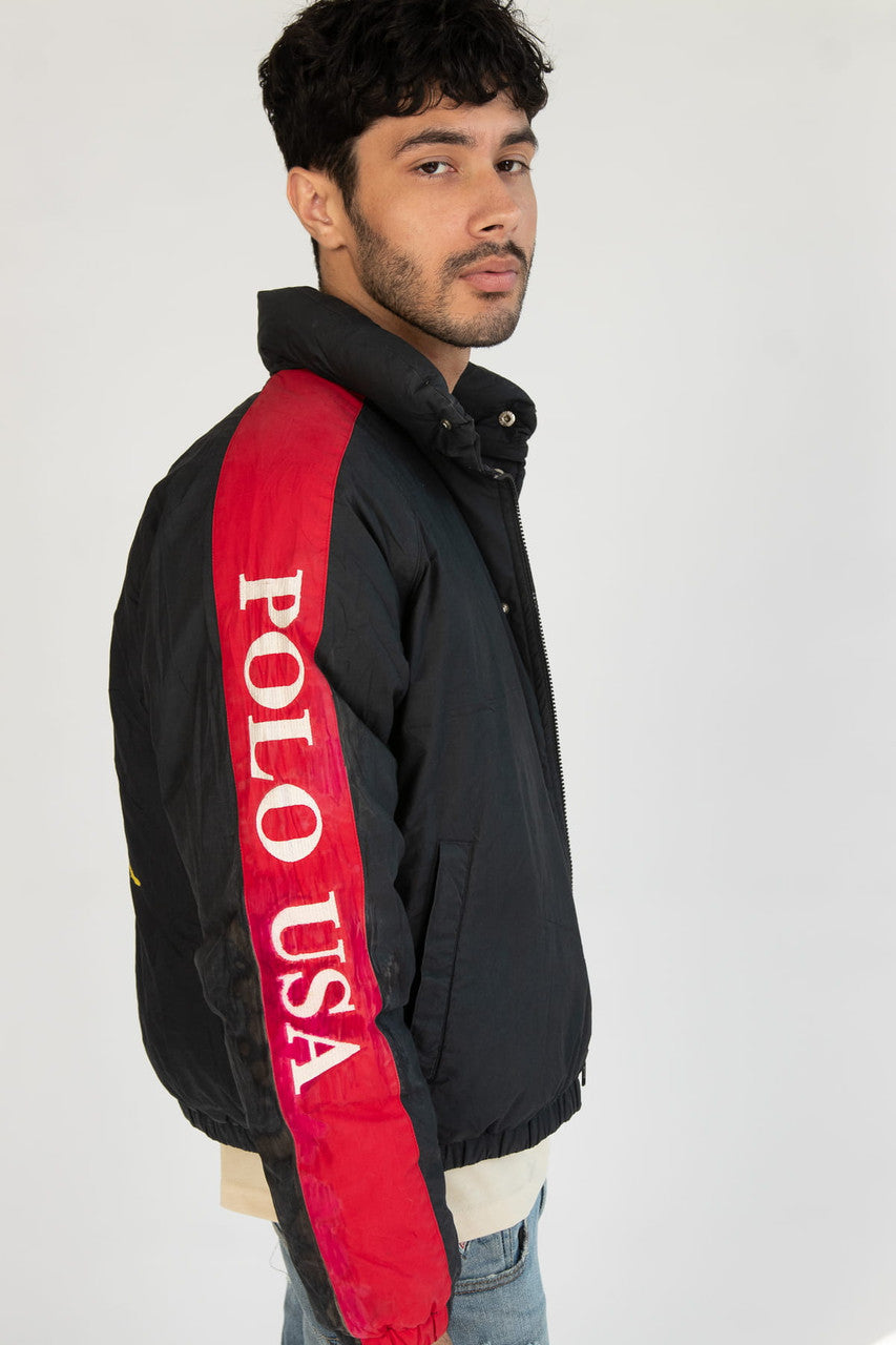 Rare Vintage Polo USA Cookie Patch Ski Jacket (1990s)