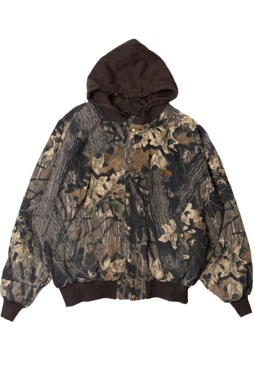 Hooded Camo Cabela's Jacket