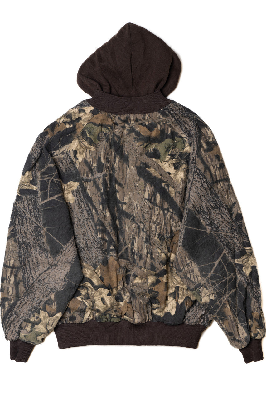Hooded Camo Cabela's Jacket
