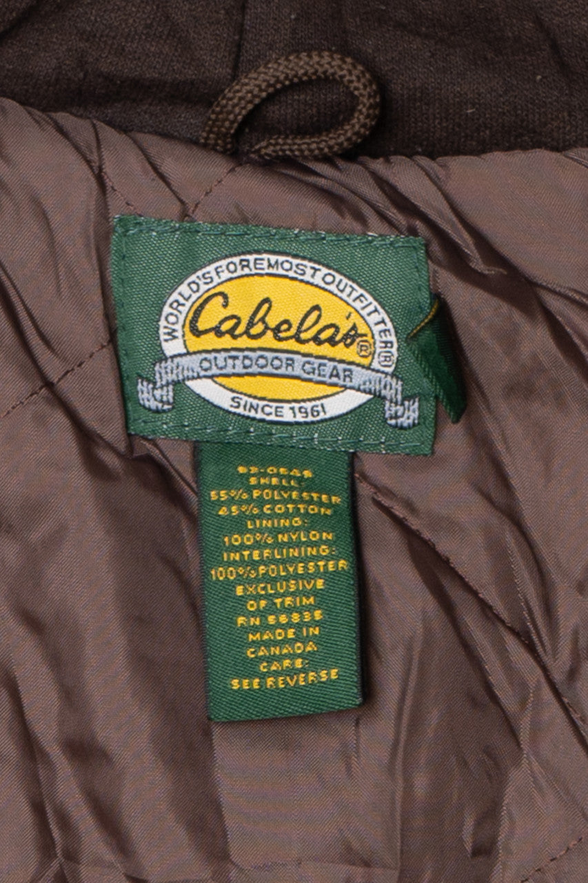 Hooded Camo Cabela's Jacket