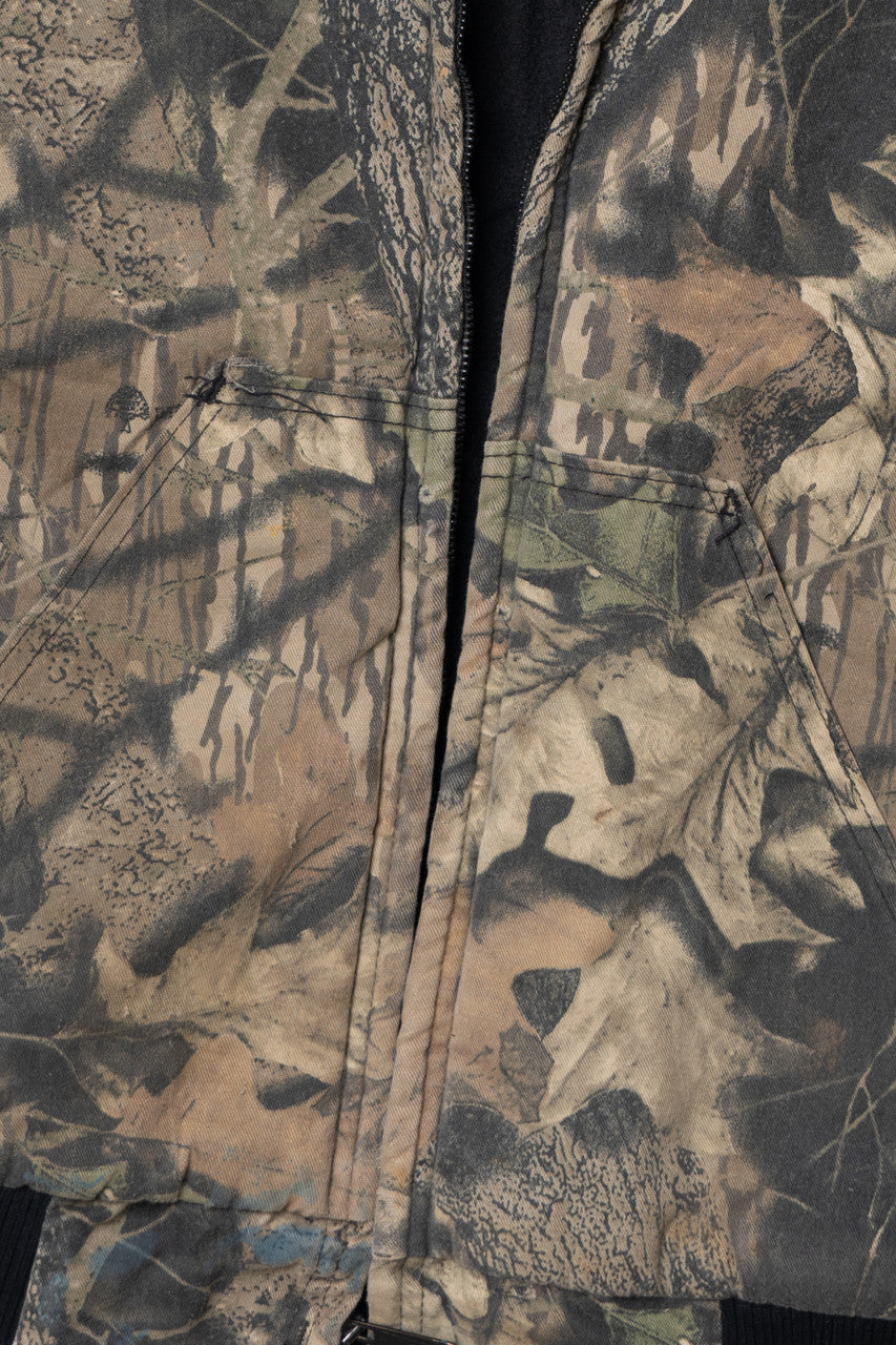 Hooded Camo Wolf Mountain Jacket