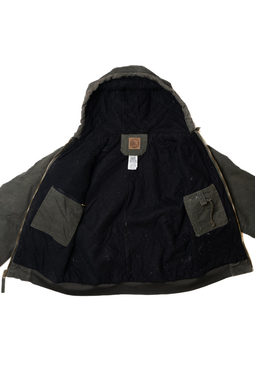 Berne Zip-Up Hooded Workwear Coat