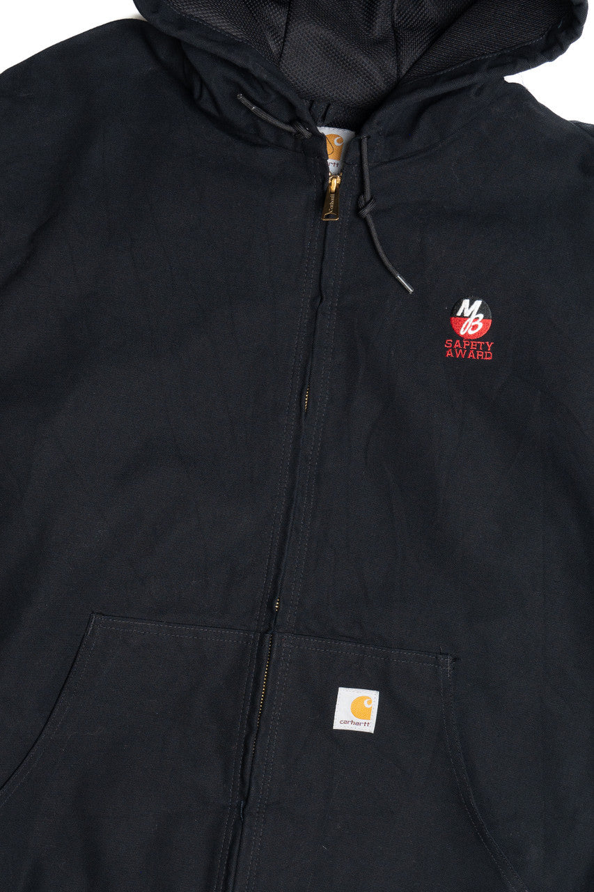 Carhartt J131 Duck Canvas Hooded Thermal Lined Winter Coat
