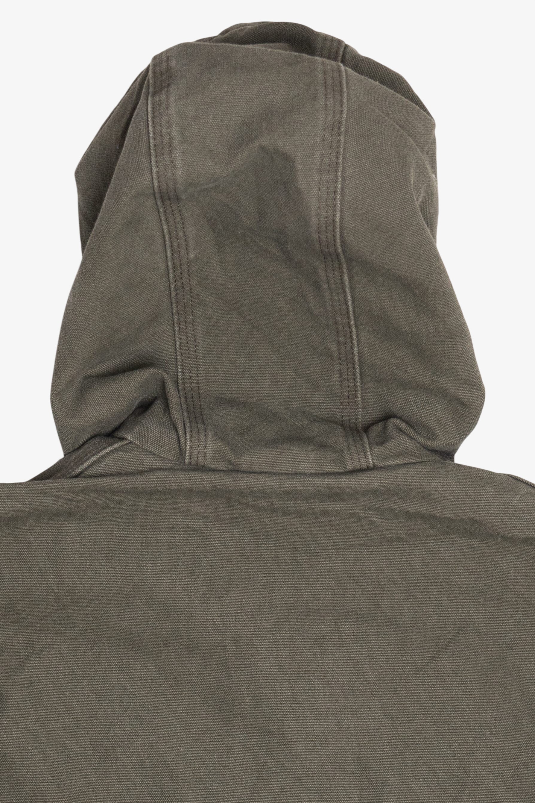 Carhartt J130 Faded Hooded Zip Up Jacket (2010s)