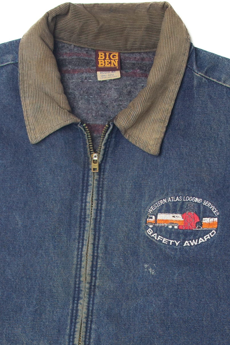 Big Ben Blanket Lined Denim Winter Coat