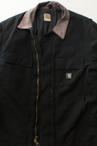 Vintage Black Distressed Carhartt Jacket (1990s)
