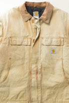 Vintage Beige Distressed Carhartt Work Jacket (1990s)