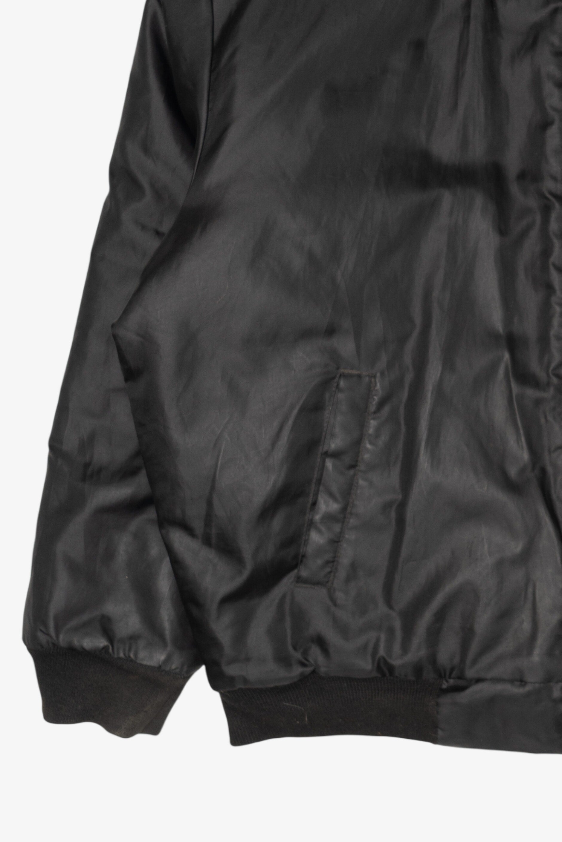 Vintage Black Law Pro Winter Coat (1990s)