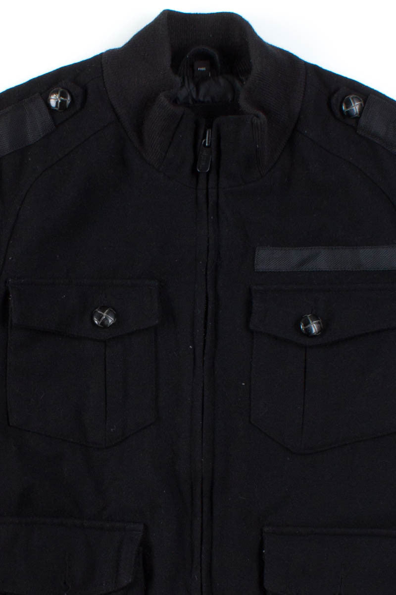 Black Wool Coat