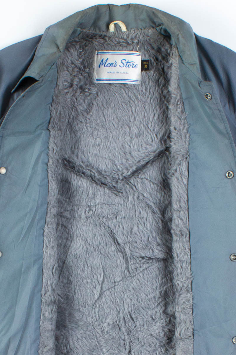 Grey Insulated Coach Jacket