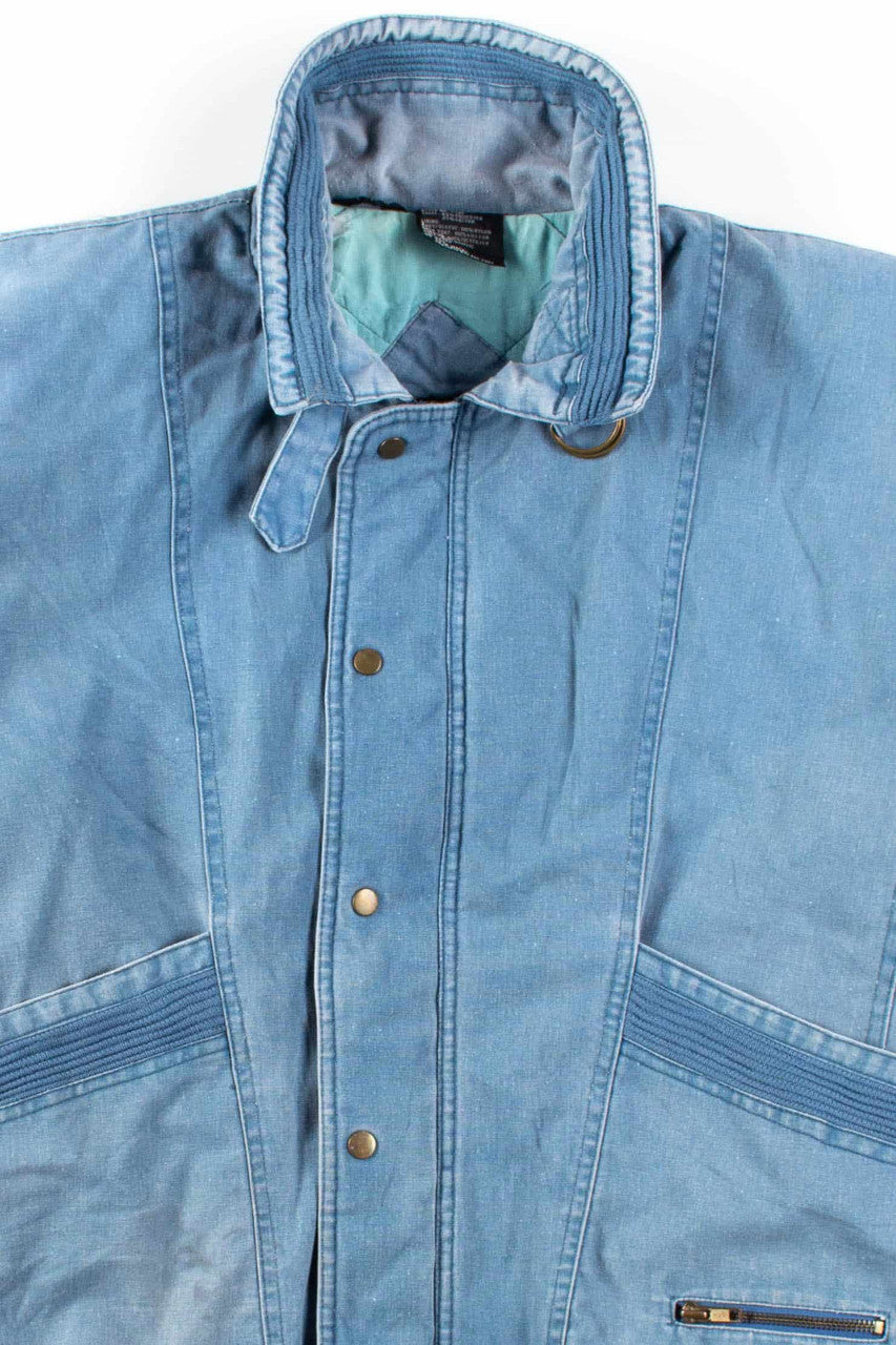 Blue Canvas Winter Jacket