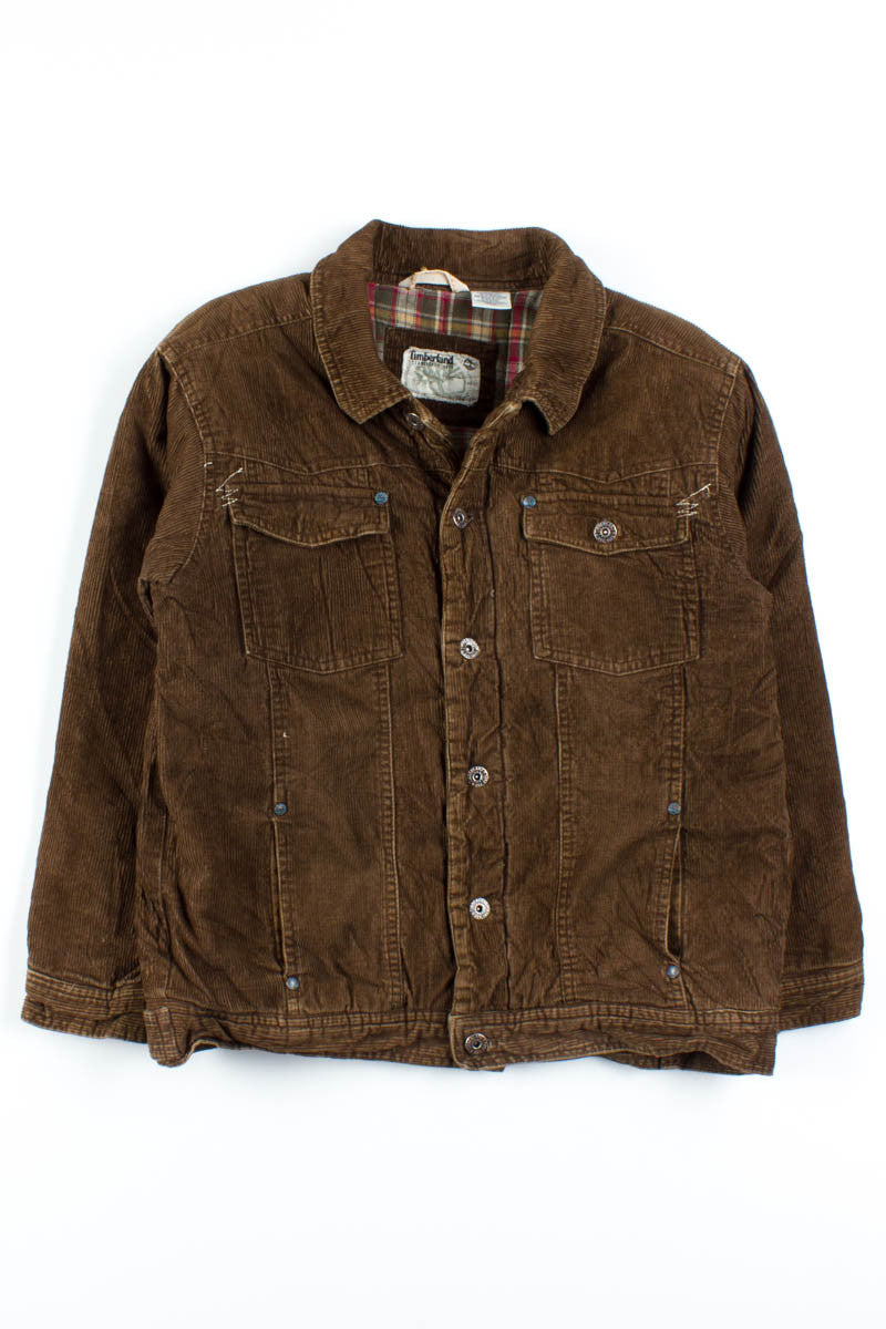 Brown Timberland Corduroy Jacket