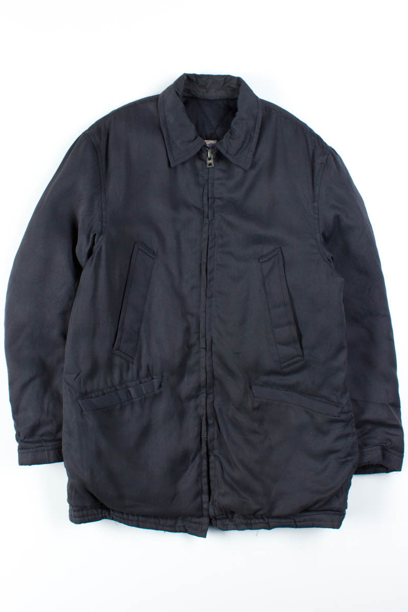 Grey Industrial Trenchcoat