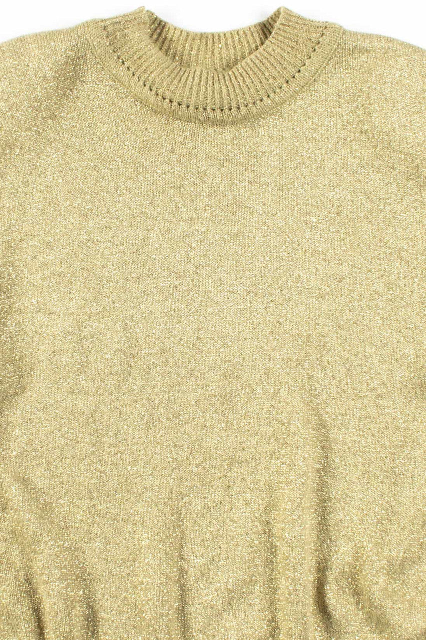 Gold Metallic Blouse