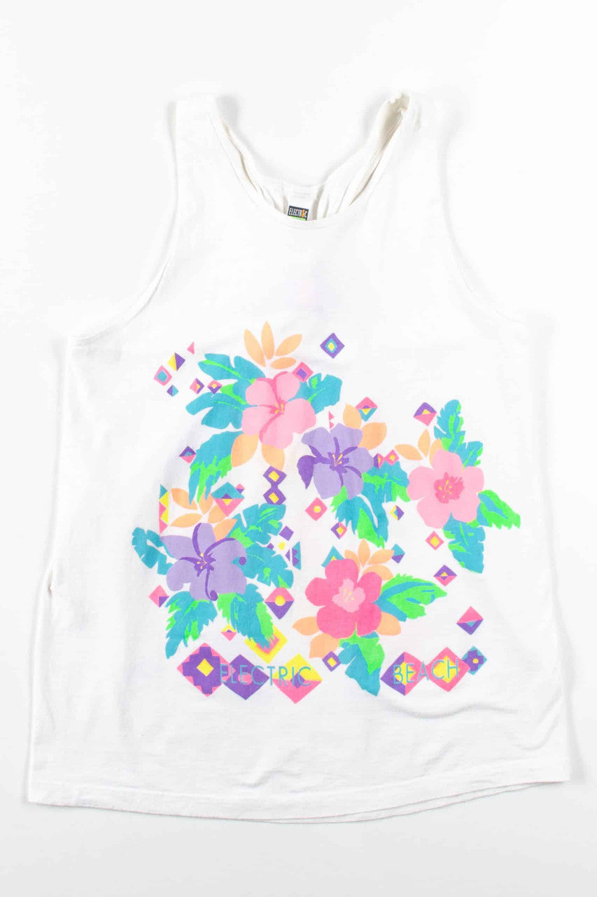 Vintage Electric Beach Racerback Tank
