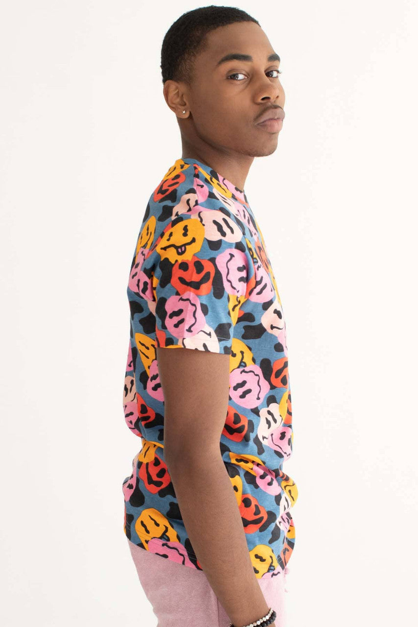 Warped Smiley Face T-Shirt