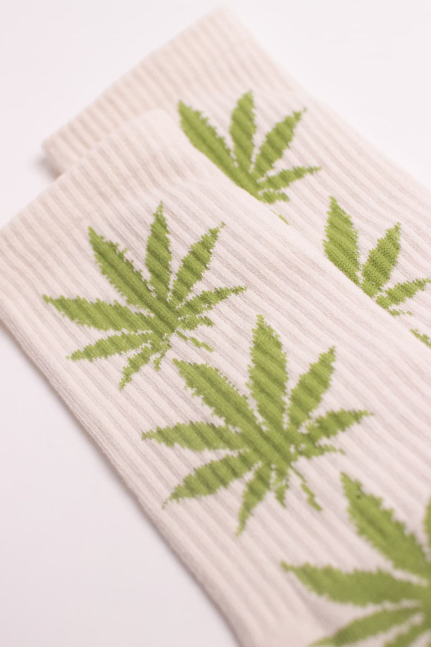 Natural Weed Socks