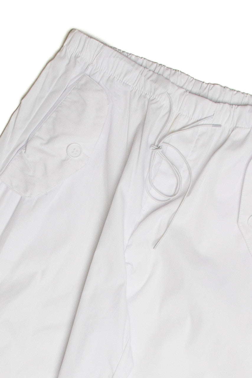 White Parachute Pants