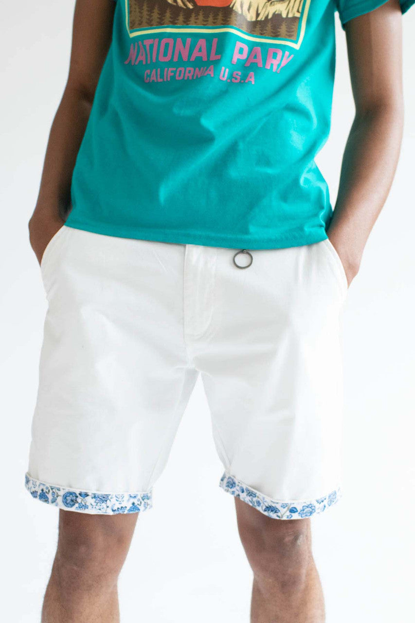 White Yacht Shorts