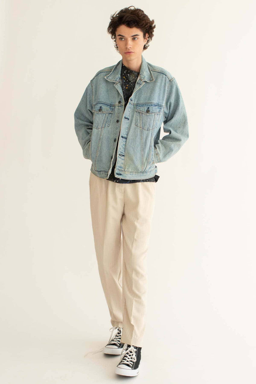 Vintage Hard Rock Cafe Banff Denim Jacket 1282