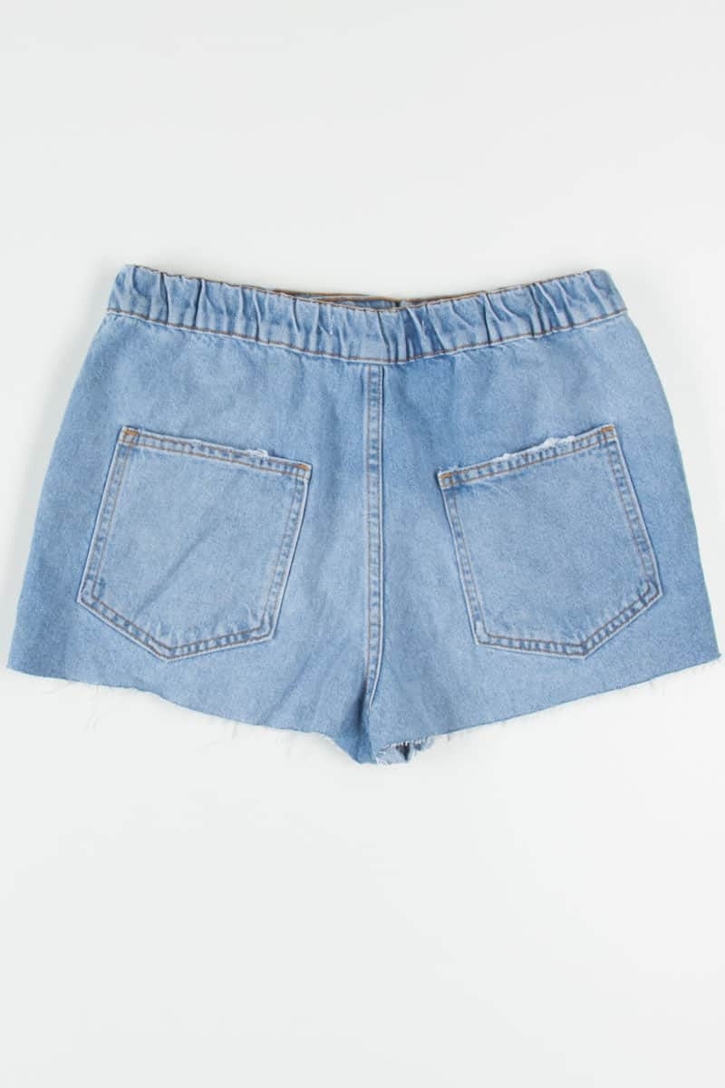 Elastic Waist Cutt Off Denim Shorts (sz. 2)