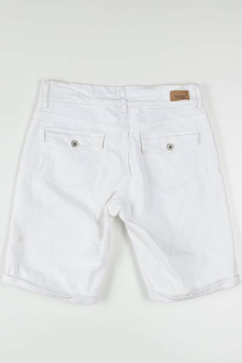 White Levi's Denim Bermuda Shorts (sz. 10)
