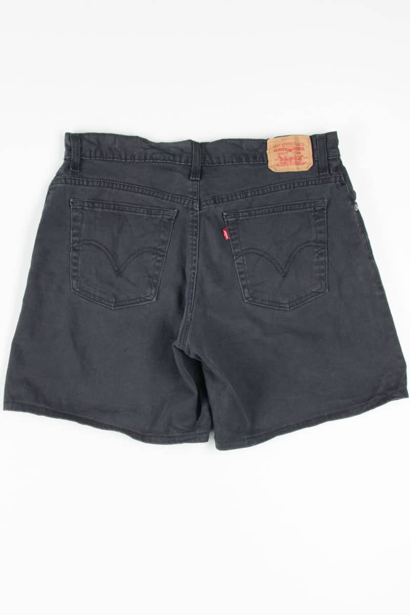 Black Stretch Denim Levi's Shorts (sz. 12 Mis)