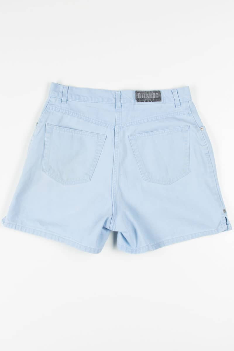 Women's Vintage Blue Gitano Denim Shorts 306 (sz. Large)