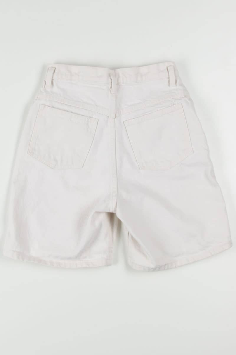 Women's Vintage Cream Sasson Denim Shorts 336 (sz. 9/10)