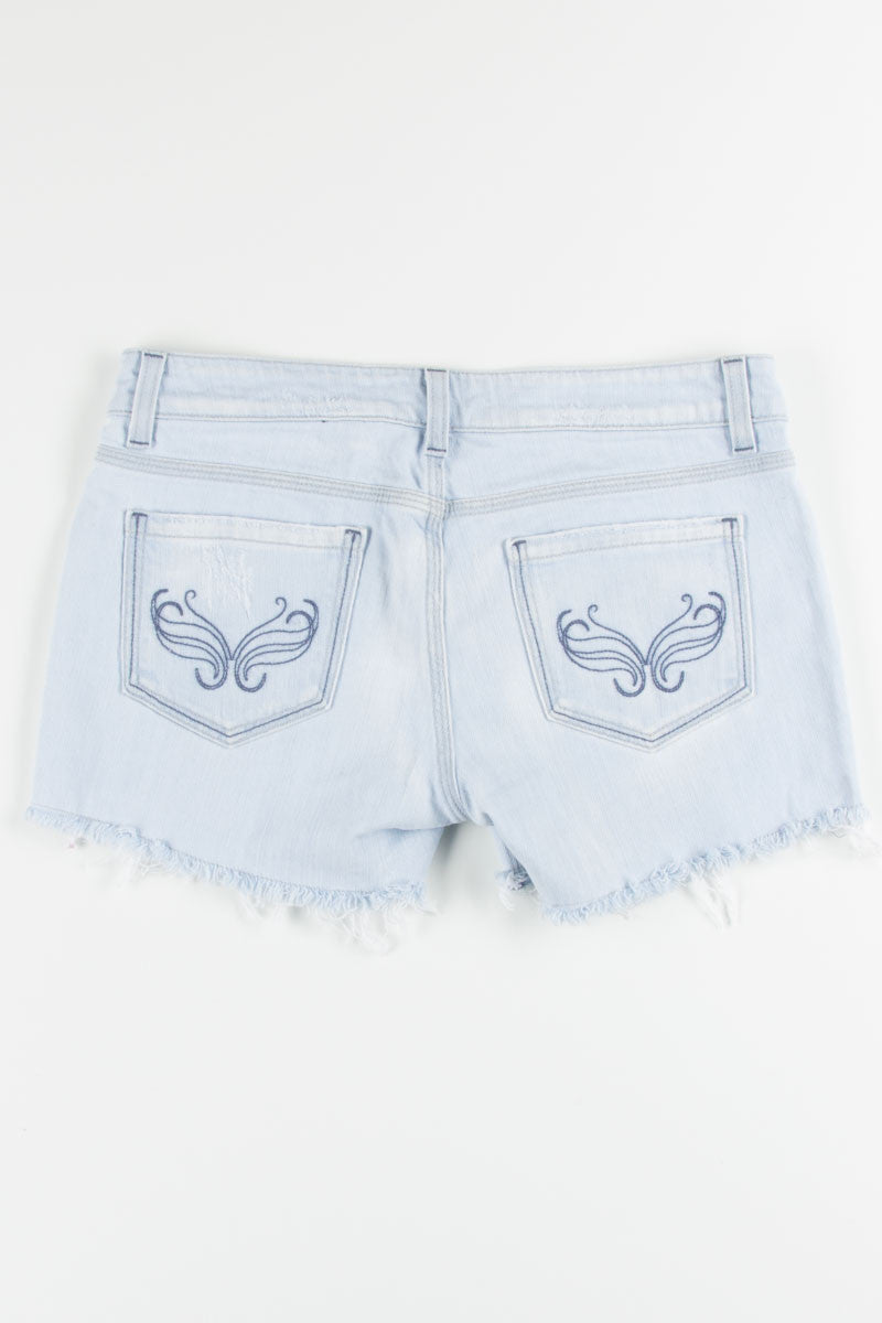 Bebe Cut Off Denim Shorts (sz. 28)