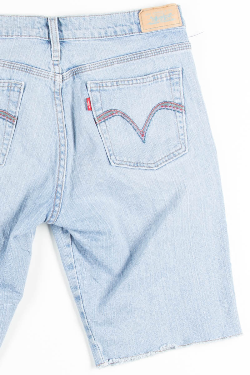 Women's Levis Denim Shorts 13