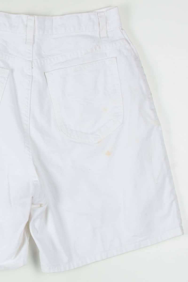 WHite High Waisted Lee Denim Shorts (sz. 12 L)