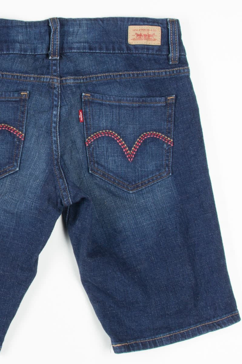 Dark Wash Levi's Denim Bermuda Shorts (sz. 5)