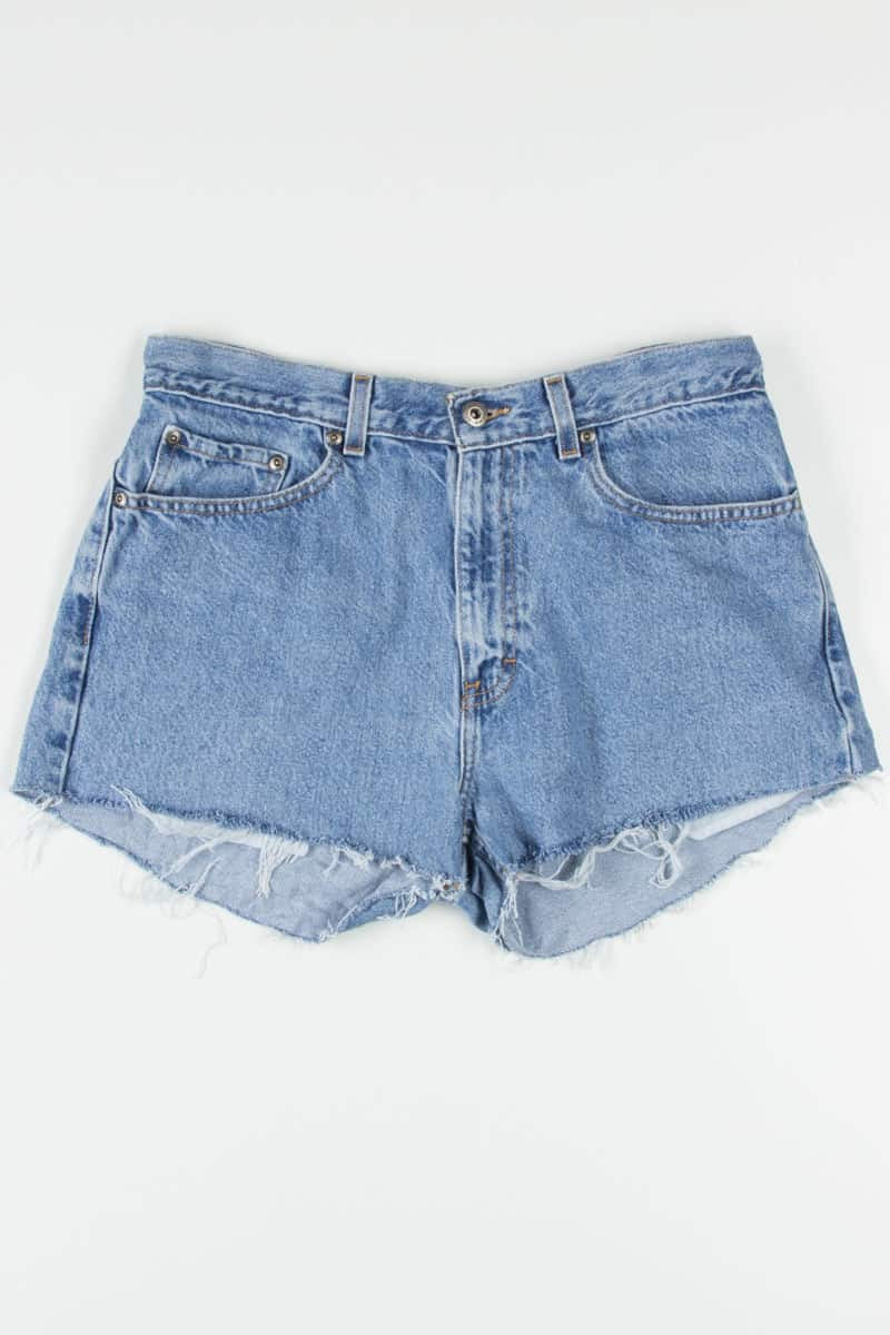 Light Wash Denim Cut Off Shorts (sz. 32)