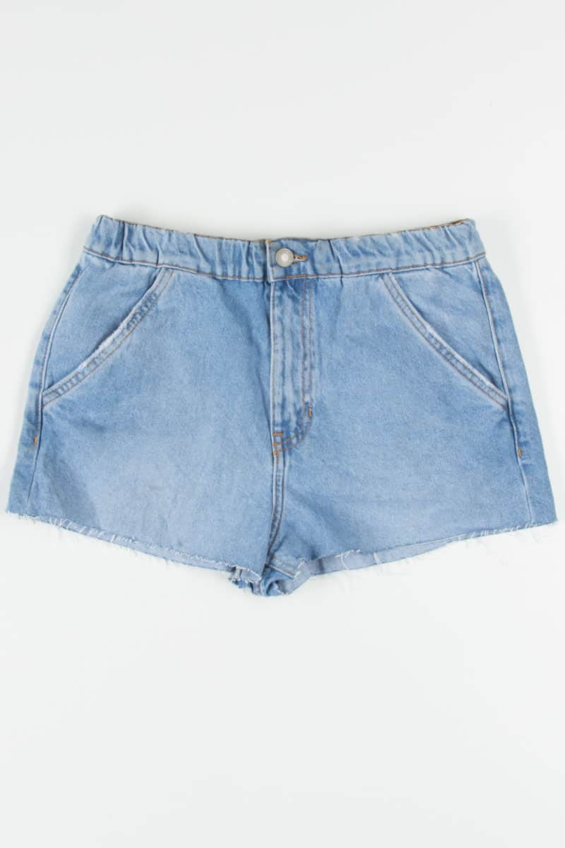 Elastic Waist Cutt Off Denim Shorts (sz. 2)