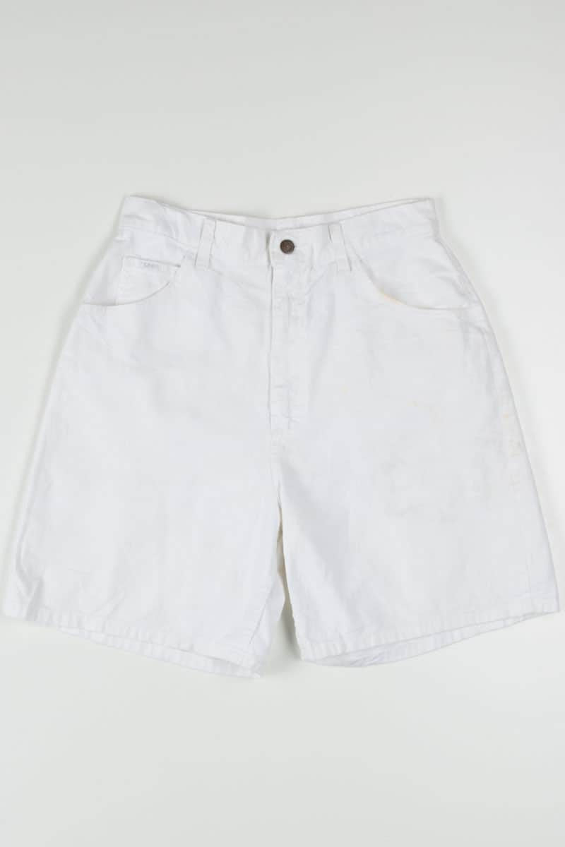 WHite High Waisted Lee Denim Shorts (sz. 12 L)