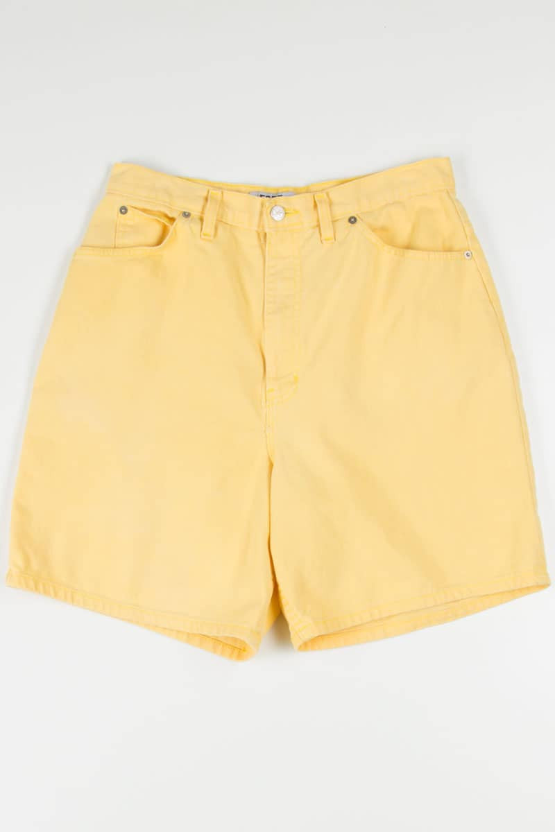 Women's Vintage Yellow Denim Shorts 359 (sz. 14)