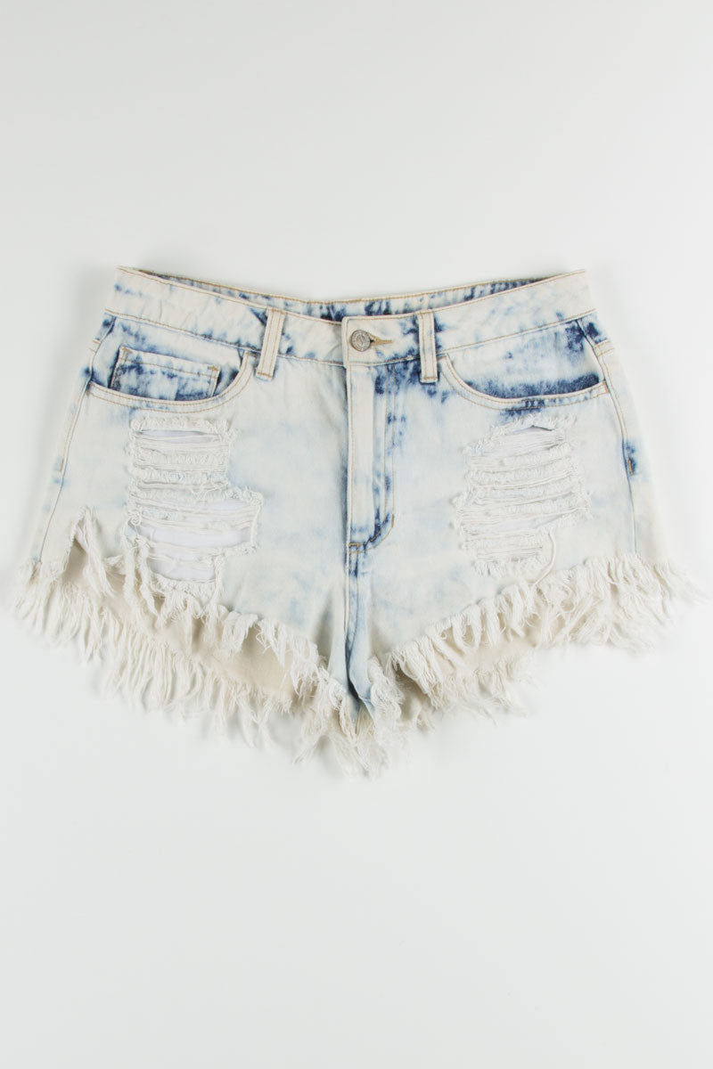 Women's Denim Shorts 61 (sz. Large)