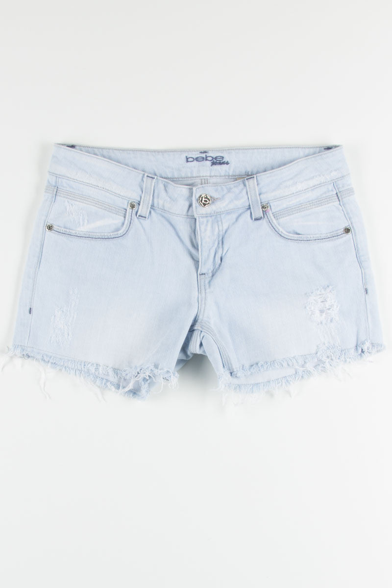 Bebe Cut Off Denim Shorts (sz. 28)