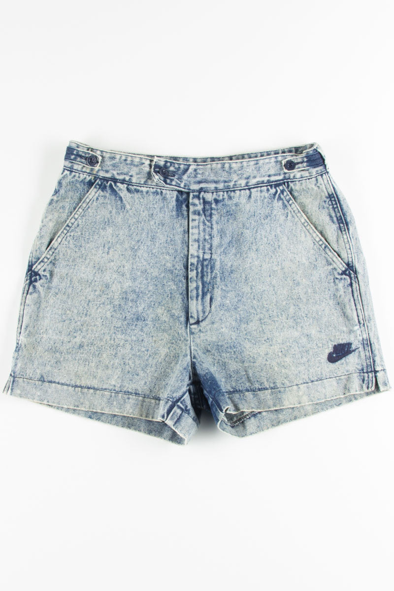 Vintage 90s Nike Challenge Court Denim Shorts (sz. 32)