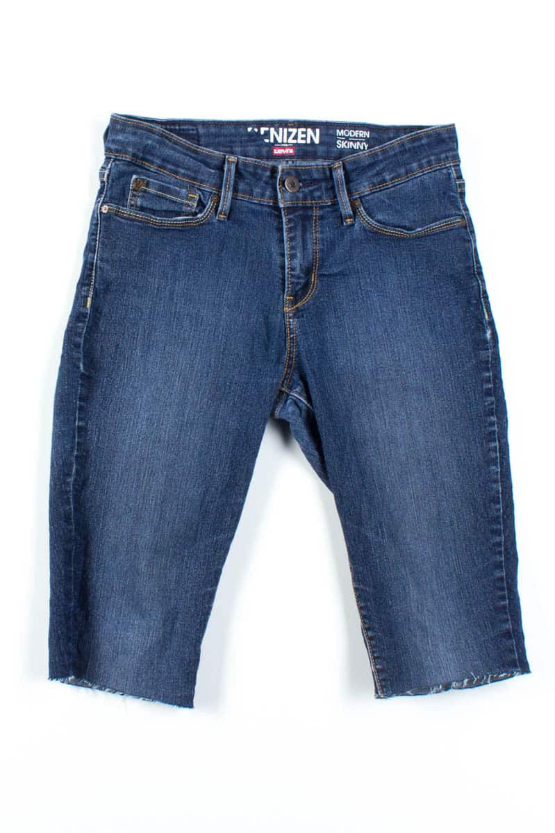 Levi's Cut Off Stretch Denim Shorts (sz. 4 M)