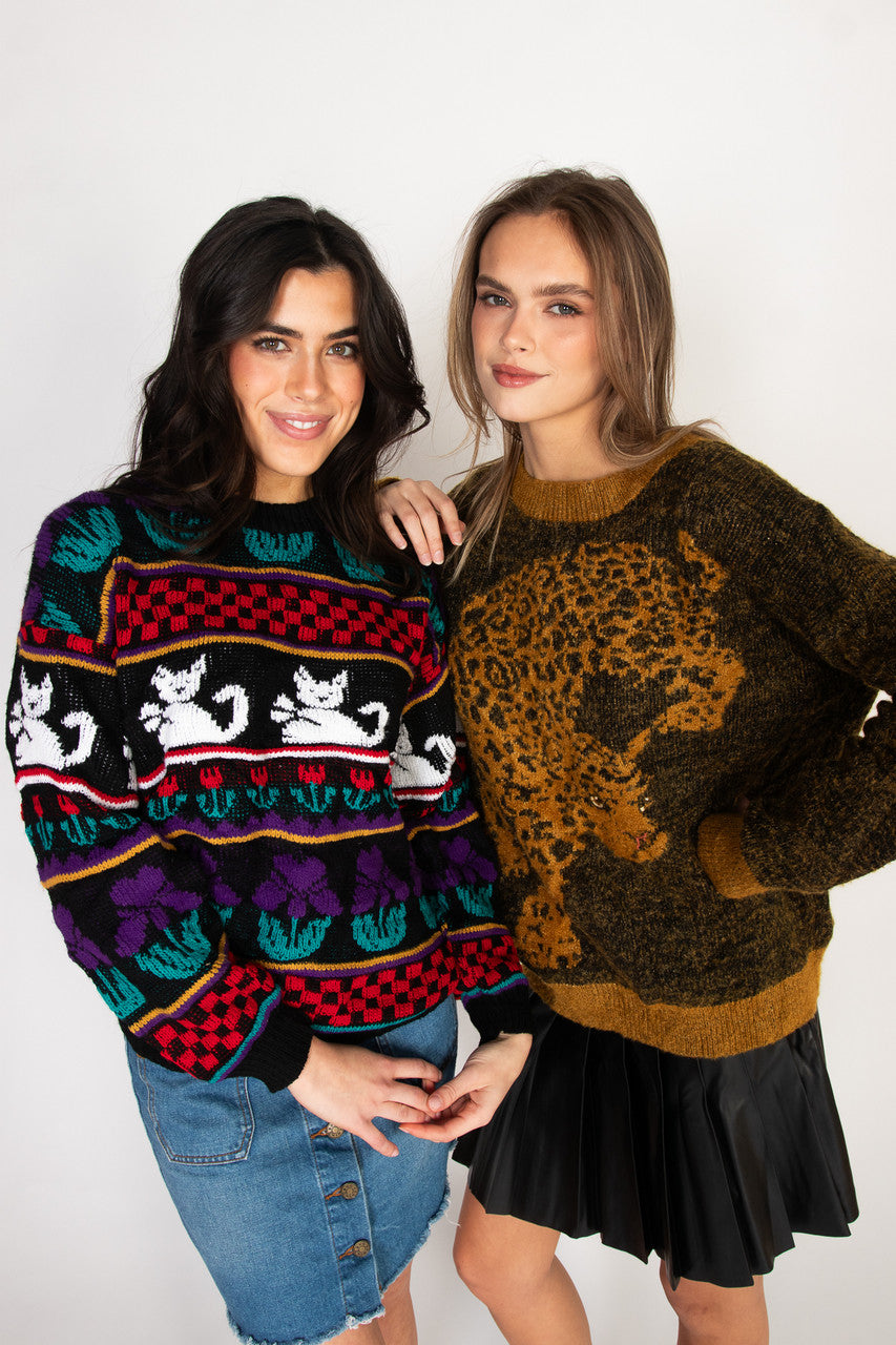 Premium Mystery Vintage 80s Style Sweater