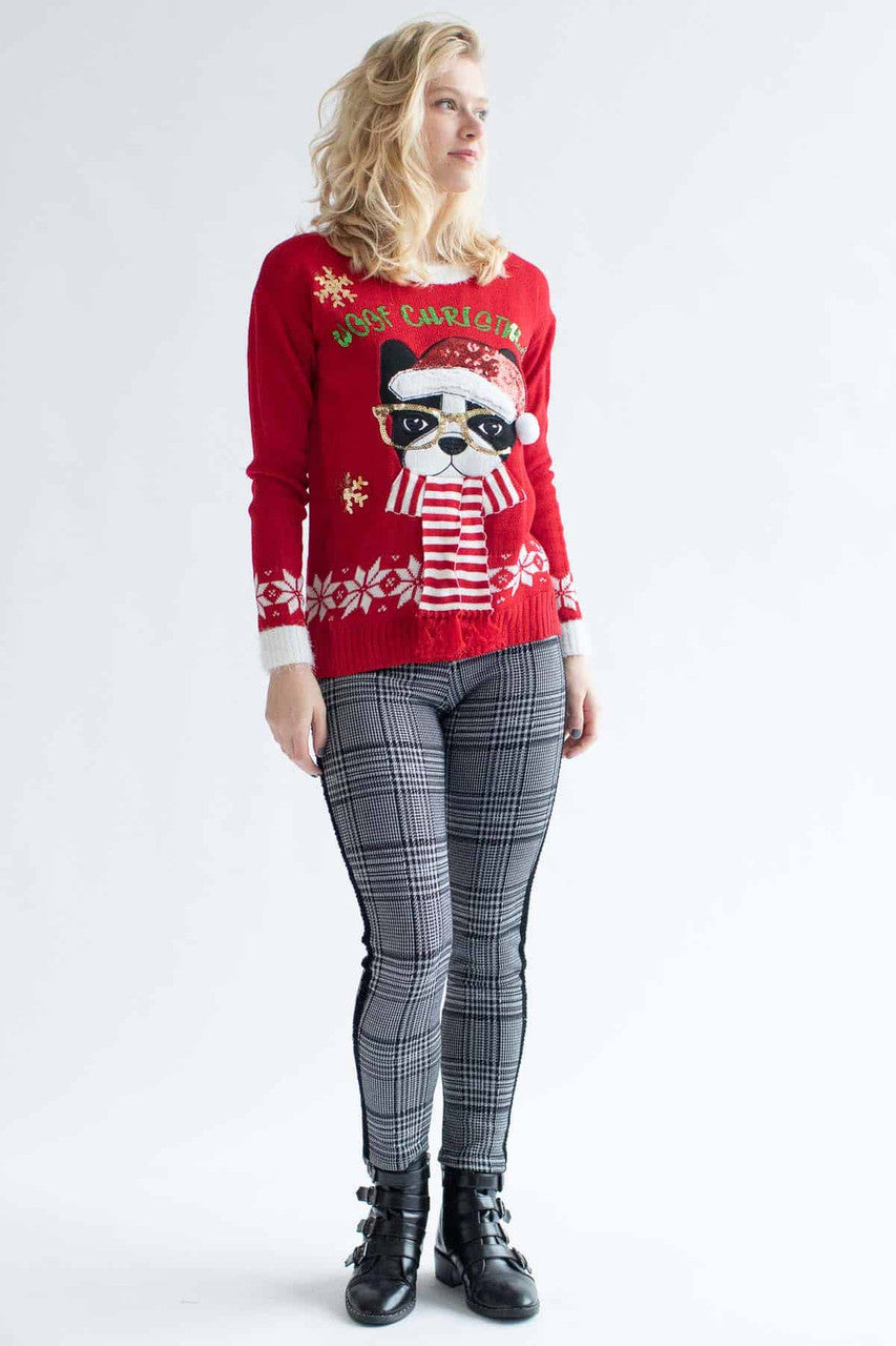 Woof Christmas Sweater